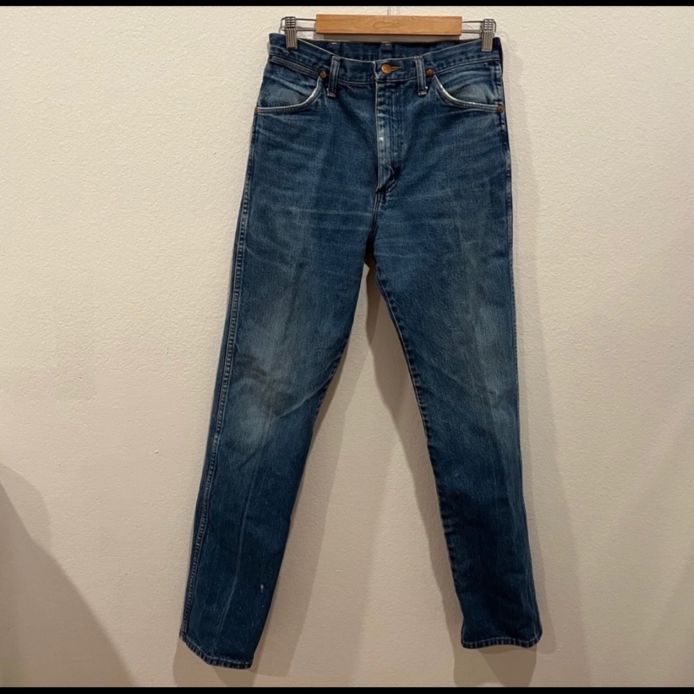 Vintage Wrangler jeans with patch - Picture 2 of 7
